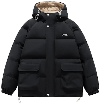 Jeep 男女款美式风格连帽拉链长袖羽绒外套 P84JMWD062 Order Jeep 男女款美式风格连帽拉链长袖羽绒外套 P84JMWD062