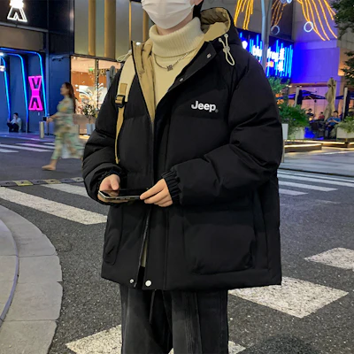 Jeep 男女款美式风格连帽拉链长袖羽绒外套 P84JMWD062 Shop Jeep 男女款美式风格连帽拉链长袖羽绒外套 P84JMWD062