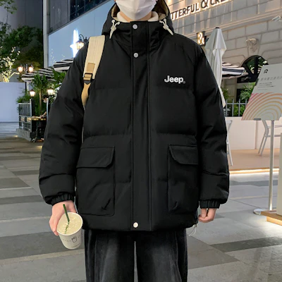 Jeep 男女款美式风格连帽拉链长袖羽绒外套 P84JMWD062 Details for Jeep 男女款美式风格连帽拉链长袖羽绒外套 P84JMWD062