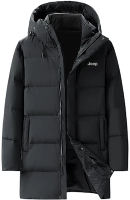 Jeep男女连帽羽绒服 - 保暖厚实简约舒适冬季必备 P834MWD137 Order Jeep男女连帽羽绒服 - 保暖厚实简约舒适冬季必备 P834MWD137