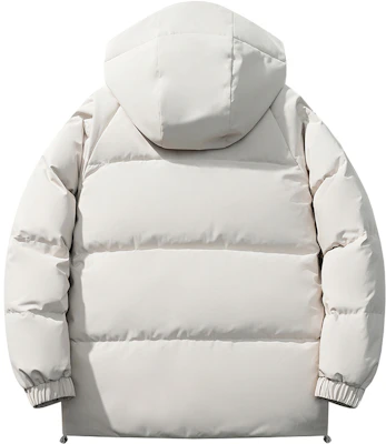 Jeep男女同款简约连帽羽绒服,Logo印花保暖设计 P844MWD215J 3