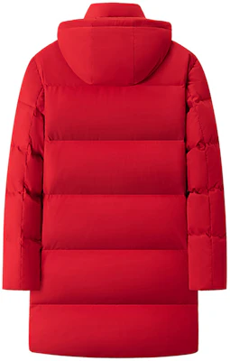 Jeep 男女款极简保暖连帽羽绒服中长款休闲风格。 P844MWD133 Sizing Jeep 男女款极简保暖连帽羽绒服中长款休闲风格。 P844MWD133