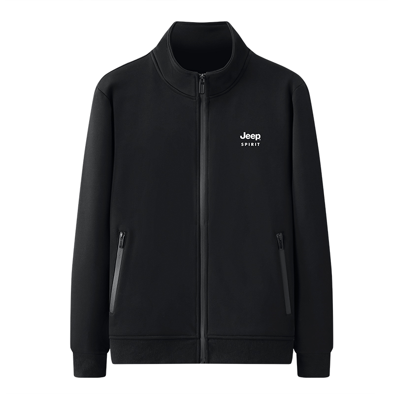 Jeep Unisex Outdoor Casual Zip-Up Hoodie - Stylish and Versatile Sweater 21MB783HD7020jp