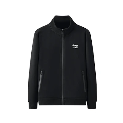 Jeep Unisex Outdoor Casual Zip-Up Hoodie - Stylish and Versatile Sweater 21MB783HD7020jp