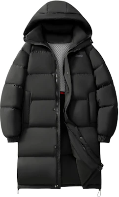 Jeep男女款户外防风连帽羽绒服 - 休闲保暖长款夹克 P84JMWD271 Order Jeep男女款户外防风连帽羽绒服 - 休闲保暖长款夹克 P84JMWD271