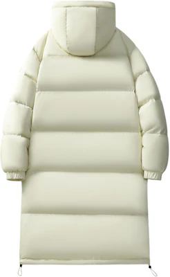 Jeep男女款户外防风连帽羽绒服 - 休闲保暖长款夹克 P84JMWD271 1