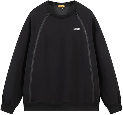 Jeep Unisex Oversized Crewneck Sweatshirt with Logo Print - Casual American Style P843MKJ224 Buy Jeep Unisex Oversized Crewneck Sweatshirt with Logo Print - Casual American Style P843MKJ224