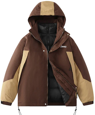 Jeep Jaket Outdoor Waterproof Windproof 3-in-1 Hiking Insulated Unisex. P844MWF243 Sizing Jeep Jaket Outdoor Waterproof Windproof 3-in-1 Hiking Insulated Unisex. P844MWF243