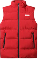 Jeep Unisex Winter Windproof Thickened Logo Vest - Outdoor Warm Sleeveless Jacket P744MWV014 Jeep Unisex Winter Windproof Thickened Logo Vest - Outdoor Warm Sleeveless Jacket P744MWV014