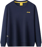Jeep Urban Casual Silk Embroidered Logo Sweatshirt Unisex Warm & Breathable Fit P733MKJ066 Jeep Urban Casual Silk Embroidered Logo Sweatshirt Unisex Warm & Breathable Fit P733MKJ066