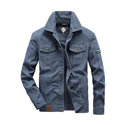 Jeep Utility Multi-Pocket Button-Up Workwear Jacket GT2122-3