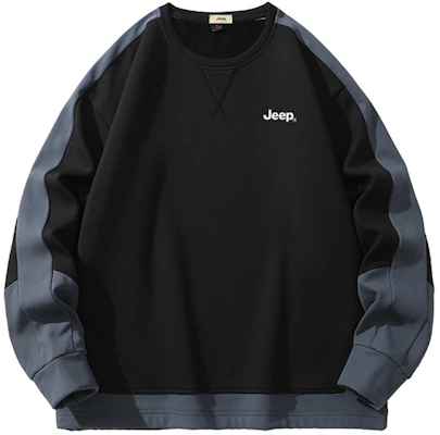 Jeep Vintage Oversized Pullover Sweatshirt Colorblock Unisex Casual Style P843MKJ190 Buy Jeep Vintage Oversized Pullover Sweatshirt Colorblock Unisex Casual Style P843MKJ190