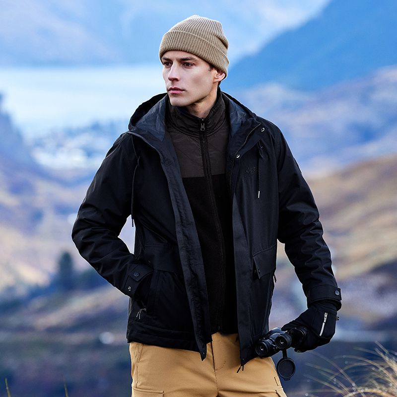 Sizing Jeep 防水透气三合一夹克 男女通用 J342094084