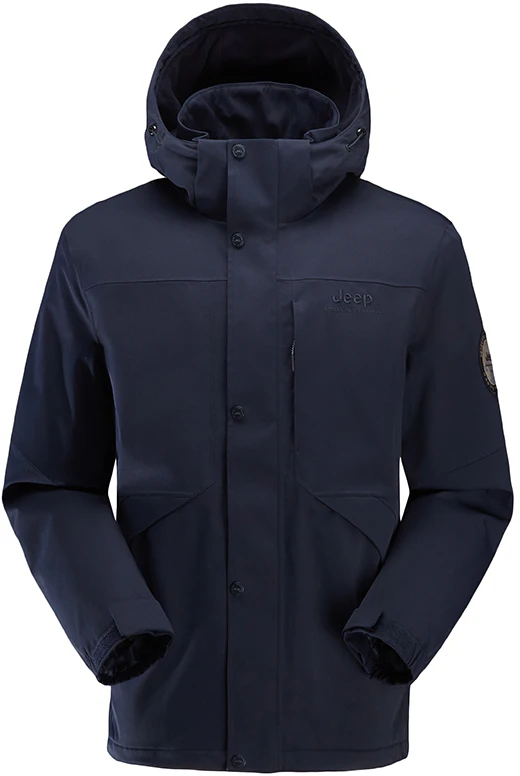 jeep-waterproof-breathable-fleece-jacket-solid-color-outdoor-coat-j232094085