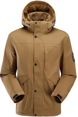 Jeep防水透气抓绒夹克纯色户外外套 J232094085 4