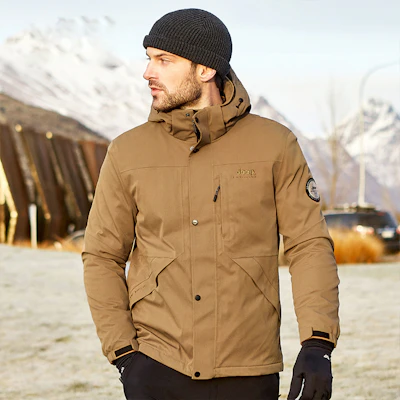 Jeep防水透气抓绒夹克纯色户外外套 J232094085 7