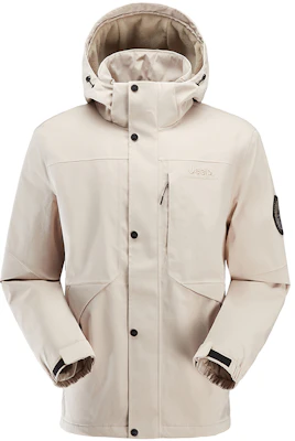 Jeep防水透气抓绒夹克纯色户外外套 J232094085 8