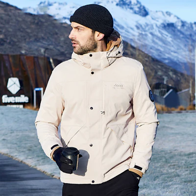 Jeep防水透气抓绒夹克纯色户外外套 J232094085 9