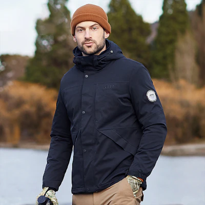 Jeep防水透气抓绒夹克纯色户外外套 J232094085 Lookbook Jeep防水透气抓绒夹克纯色户外外套 J232094085