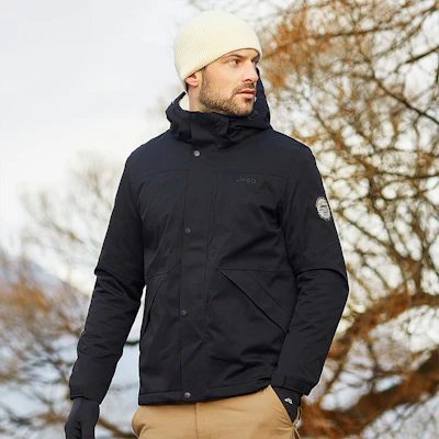 Jeep防水透气抓绒夹克纯色户外外套 J232094085 1