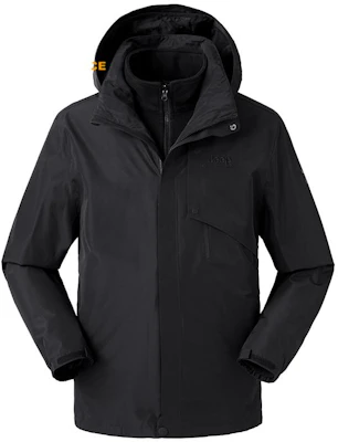 Jeep防水抓绒三合一可拆卸外套男女通用 JQP042094075 Sizing Jeep防水抓绒三合一可拆卸外套男女通用 JQP042094075