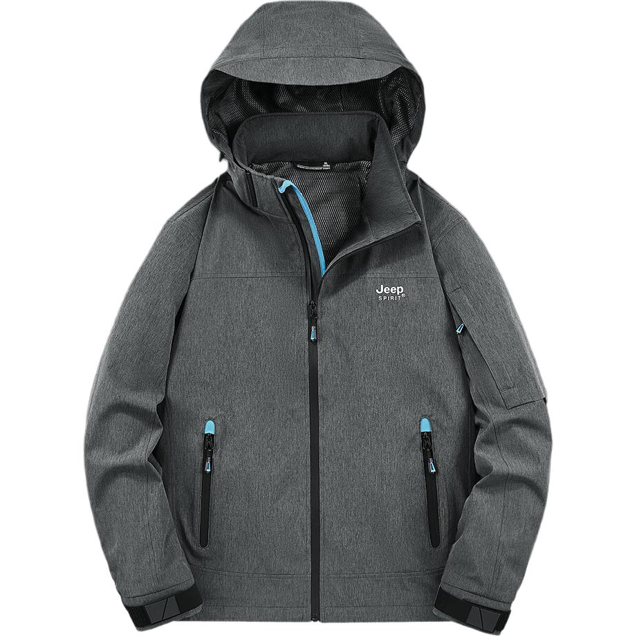 Jeep Waterproof Outdoor Windbreaker Jacket - Casual, Quick-Dry & Stylish GT1812-3