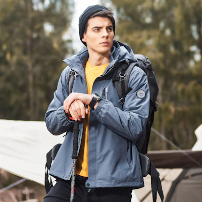 Jeep防水防风透气可拆卸登山夹克 - 男女通用 JA042094090 7