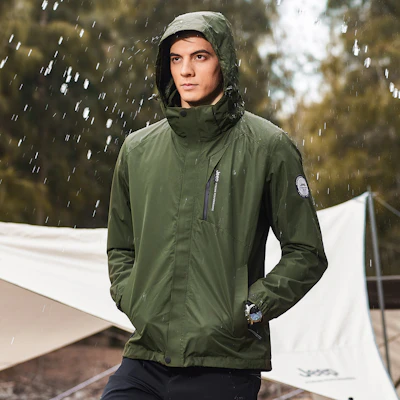 Jeep防水防风透气可拆卸登山夹克 - 男女通用 JA042094090 Lookbook Jeep防水防风透气可拆卸登山夹克 - 男女通用 JA042094090