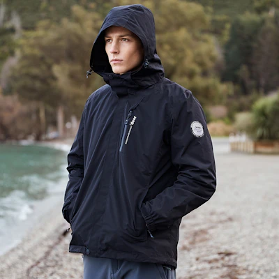 Jeep防水防风透气可拆卸登山夹克 - 男女通用 JA042094090 Sizing Jeep防水防风透气可拆卸登山夹克 - 男女通用 JA042094090