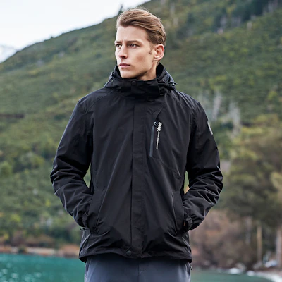 Jeep防水防风透气可拆卸登山夹克 - 男女通用 JA042094090 1