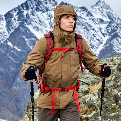 ジープ 防水防風 ソフトシェルジャケット - 軽量で快適 J432074003L 16