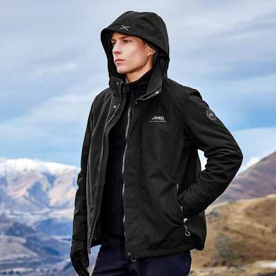 ジープ 防水防風 ソフトシェルジャケット - 軽量で快適 J432074003L 2
