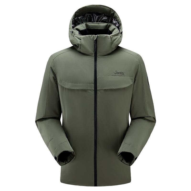 Jeep Waterproof Windproof UV Coated Insulated Jacket with Logo Design J342094796