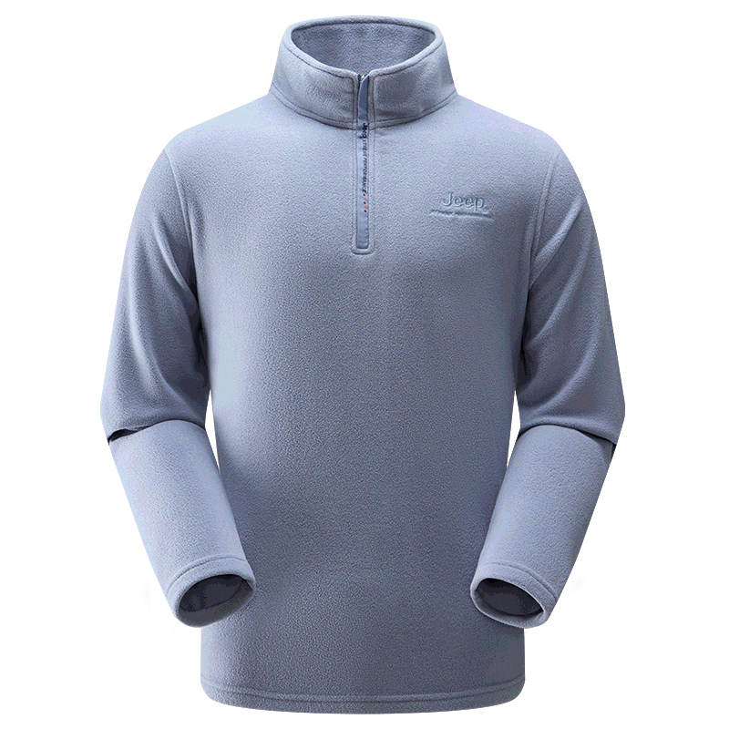 Jeep Windproof Warm Half-Zip Long-Sleeve Sweatshirt J032094289-yc