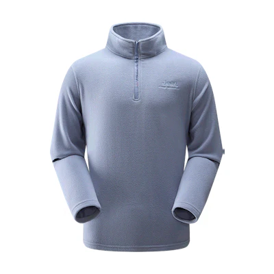 Jeep Windproof Warm Half-Zip Long-Sleeve Sweatshirt J032094289-yc