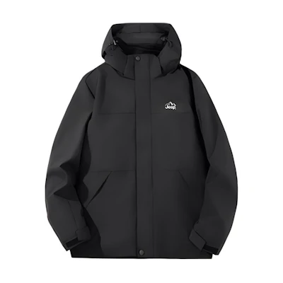 Jeep Windproof Warm Hooded Jacket 2-Piece Set P844MWJ301