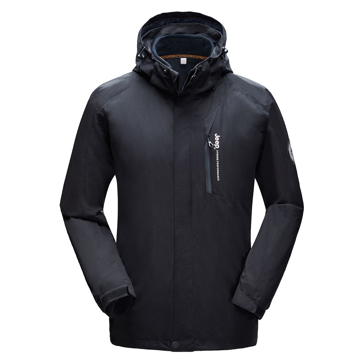 Jeep Windproof Waterproof 3-in-1 Fleece Hooded Jacket Unisex J042094090-yc