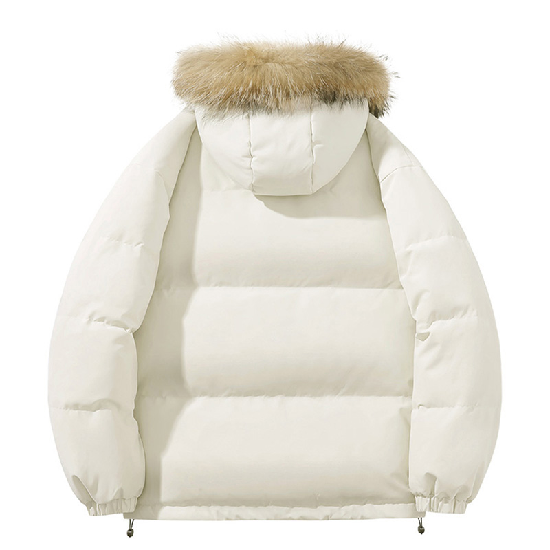 Lookbook Jeep冬季户外男女同款羽绒服：休闲保暖轻便连帽外套 P84JMWD479