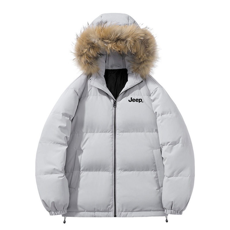 Details for Jeep冬季户外男女同款羽绒服：休闲保暖轻便连帽外套 P84JMWD479