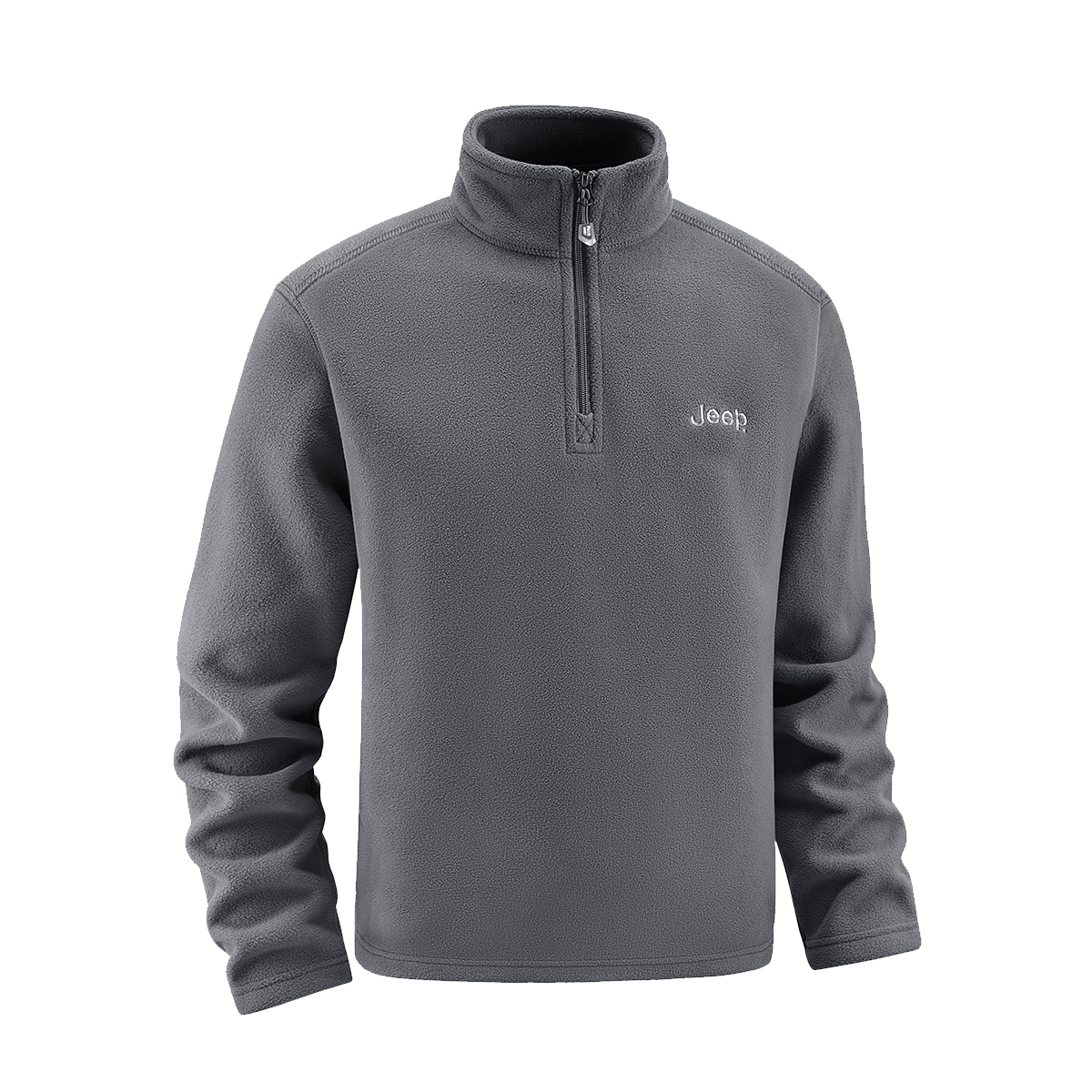 Jeep Wrangler Fleece Hoodie with Logo Embroidery, Warm and Stylish Design P734MKJ430