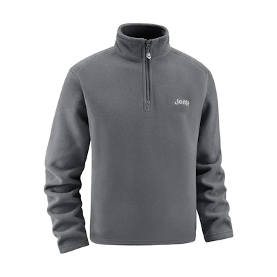 Jeep Wrangler Fleece Hoodie with Logo Embroidery, Warm and Stylish Design P734MKJ430