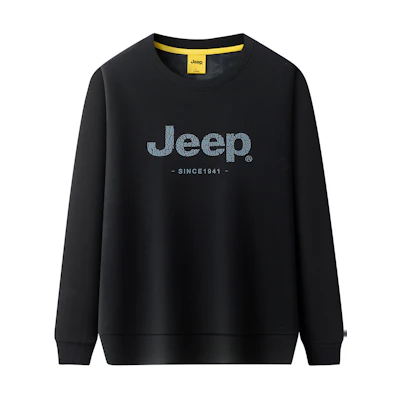 Jeep Wrangler Silky Warm Retro American Logo Sweatshirt Unisex Sportswear P734MKJ193