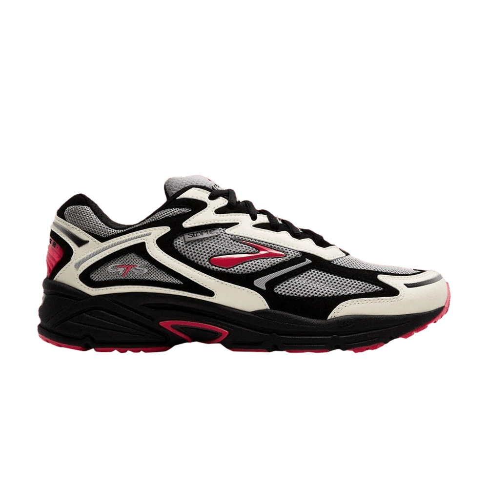 Jeff Staple x Brooks Adrenaline GTS 4 'Cream Black Red' 110485-042