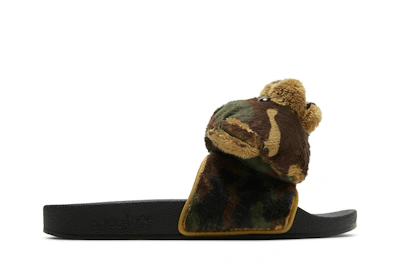 Jeremy Scott x adidas Adilette Slide 'Camo Teddy'