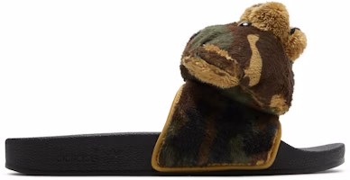 Jeremy Scott x adidas Adilette Slide 'Camo Teddy' H02882 Jeremy Scott x adidas Adilette Slide 'Camo Teddy' H02882