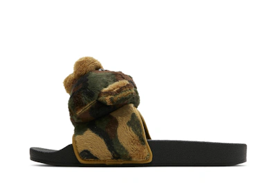 Jeremy Scott x adidas Adilette Slide 'Camo Teddy'