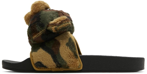 Jeremy Scott x adidas Adilette Slide 'Camo Teddy' - Selipar Camo Teddy Jeremy Scott. H02882 Lookbook Jeremy Scott x adidas Adilette Slide 'Camo Teddy' - Selipar Camo Teddy Jeremy Scott. H02882