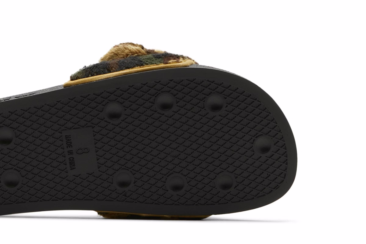 Jeremy Scott x adidas Adilette Slide 'Camo Teddy'