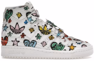 Jeremy Scott x adidas Forum 84 High 'Monogram' HQ1128 Jeremy Scott x adidas Forum 84 High 'Monogram' HQ1128