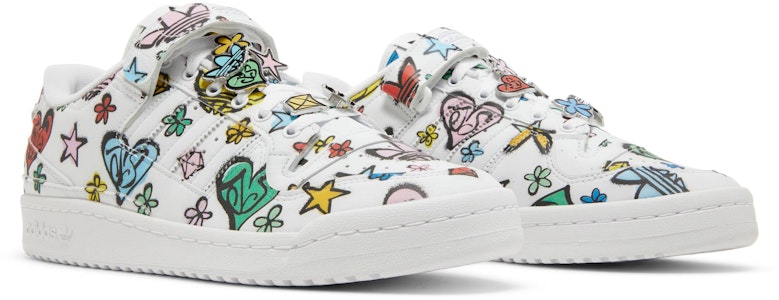 Jeremy Scott x adidas Forum 84 Low '字母印花' GX9668 Cheap Jeremy Scott x adidas Forum 84 Low '字母印花' GX9668